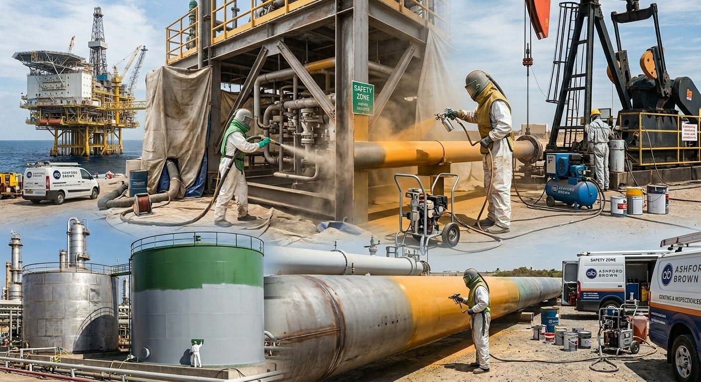 blasting and painting services - ashford brown